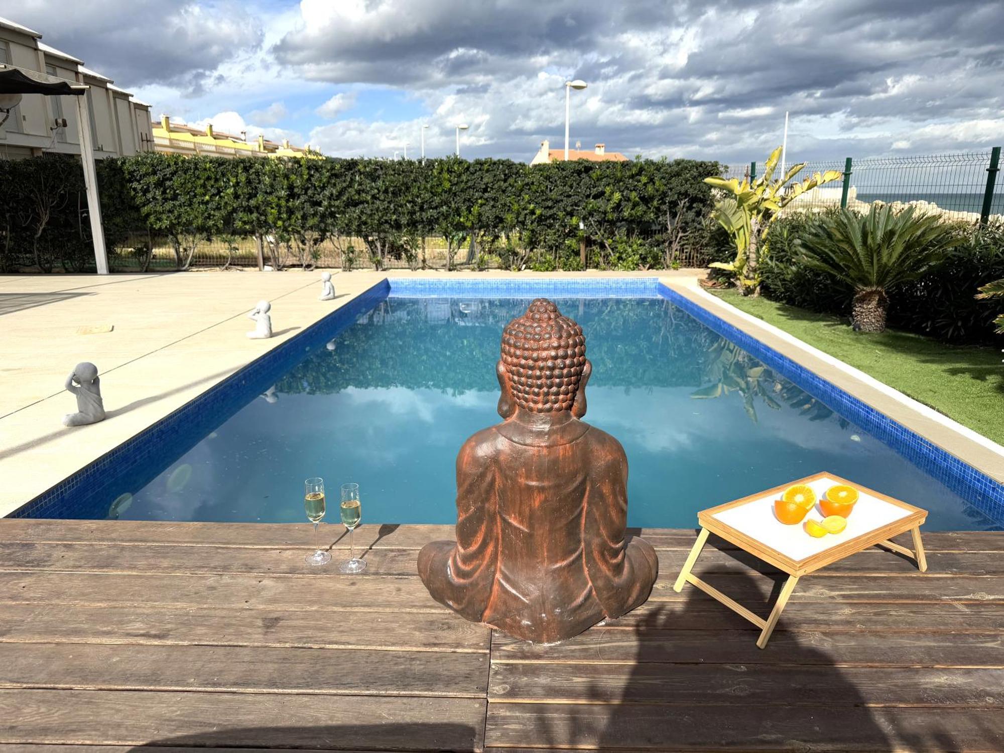Casa Del Mar, Piscina Privada Frente Al Mar Βίλα Cullera Εξωτερικό φωτογραφία